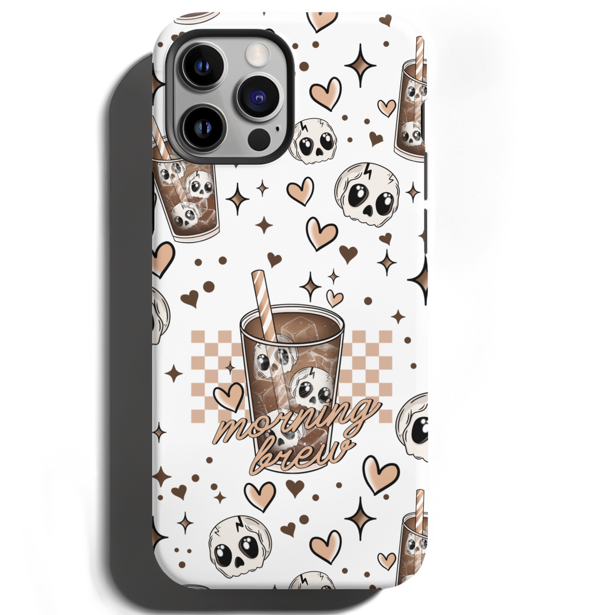 MagSafe Tough Phone case - Morning brew (Brown)