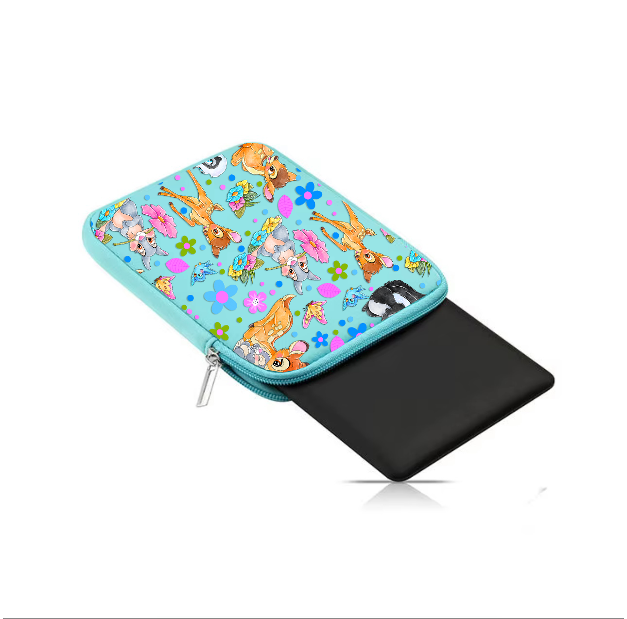 iPad/ Tech sleeve- Colorful Deers
