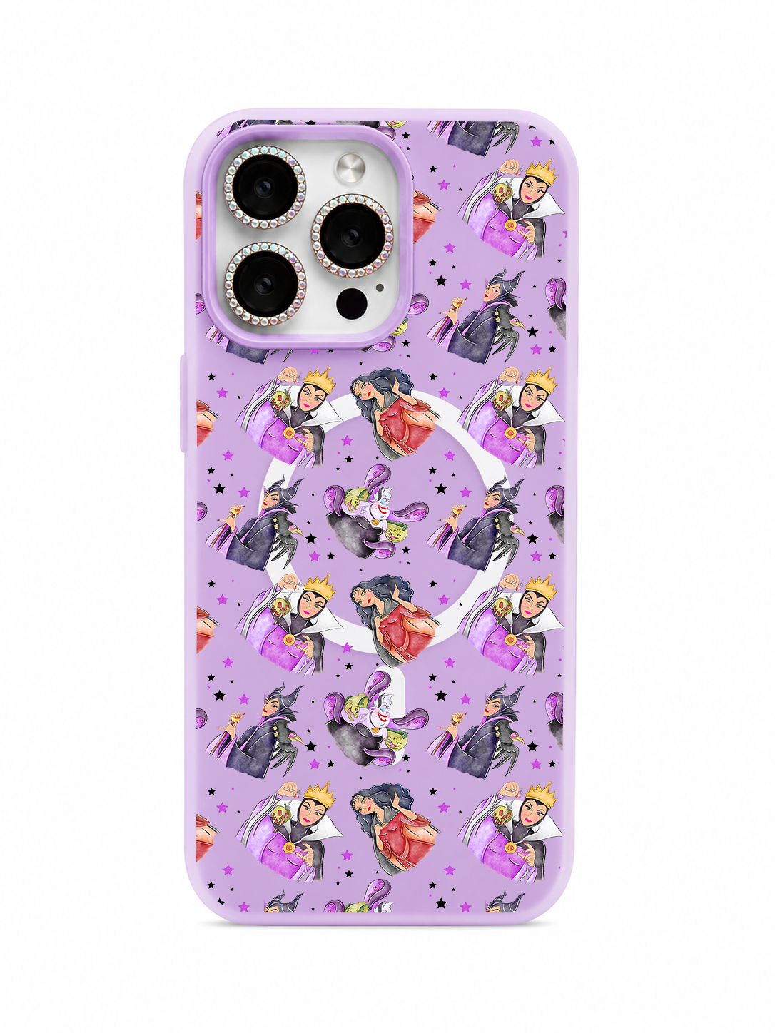 Colored UV printed phone case -Villains