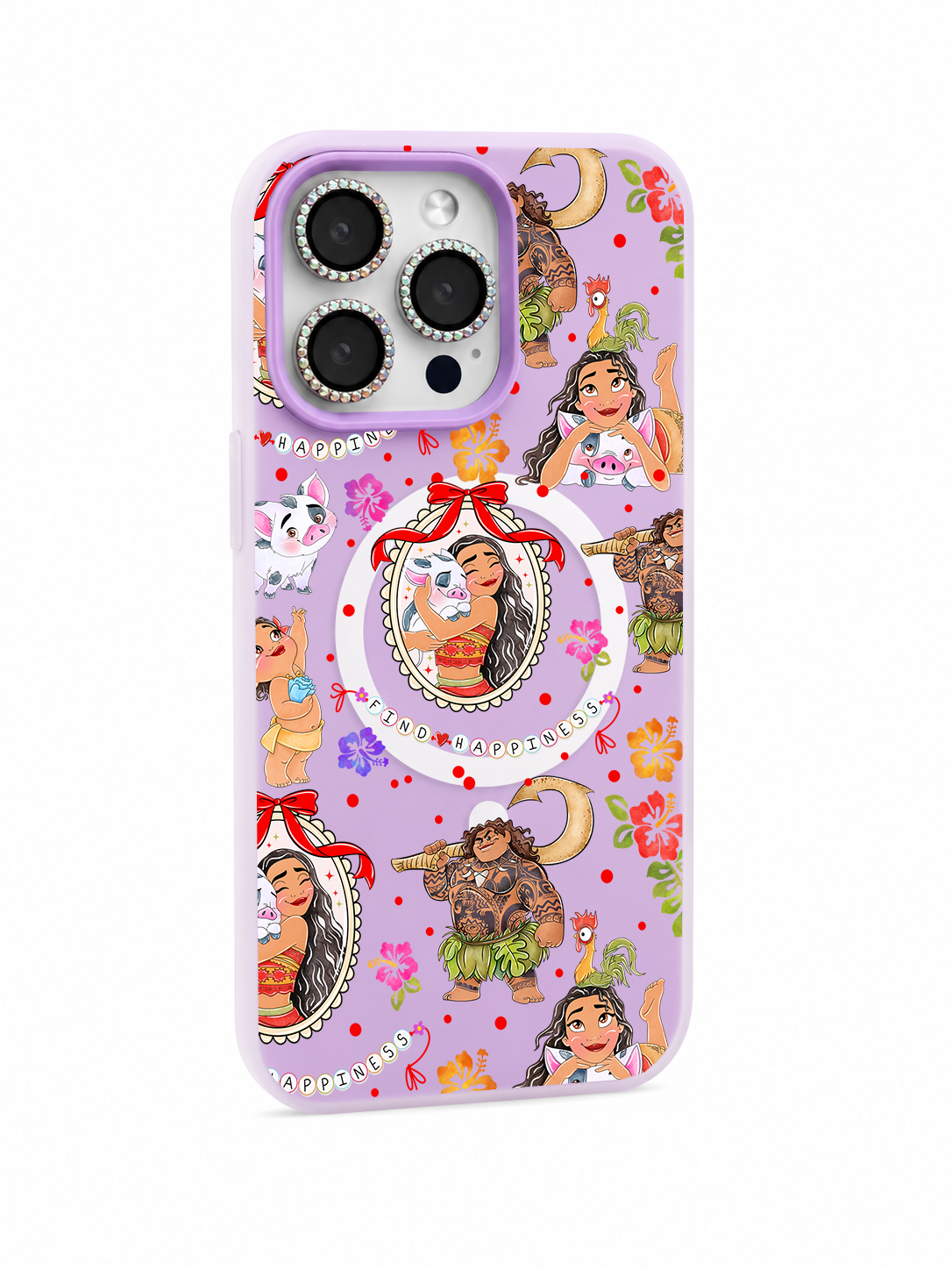 Colored UV printed phone case - Island Princess