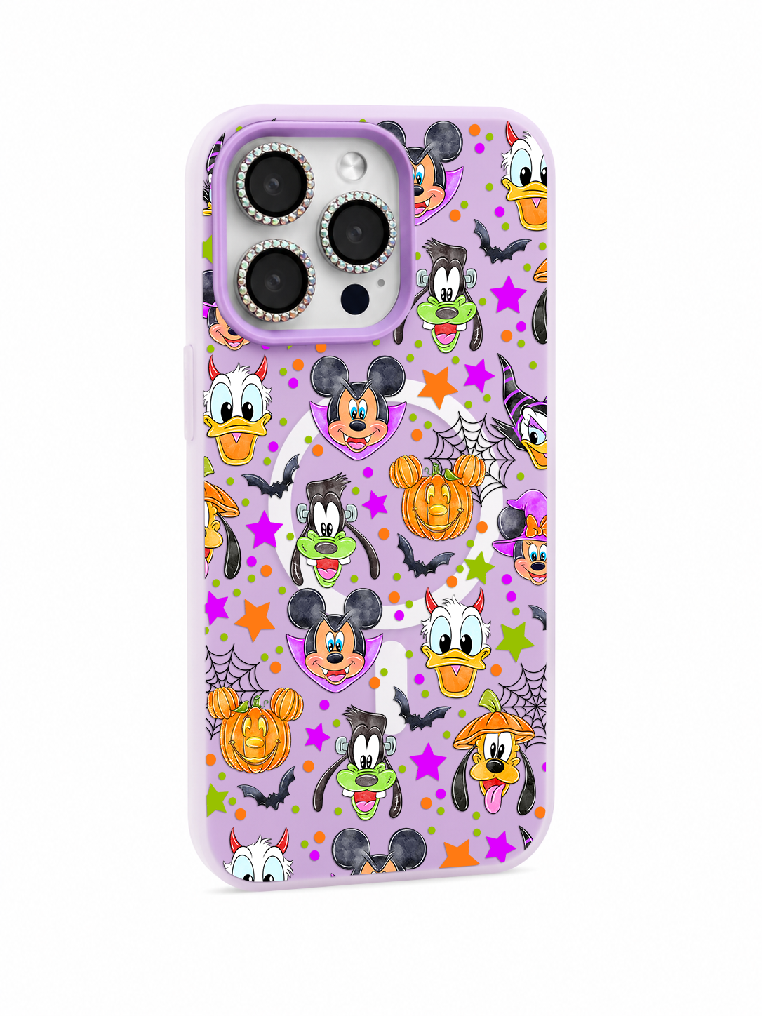 Colored UV printed phone case - Halloween mouse friends 3