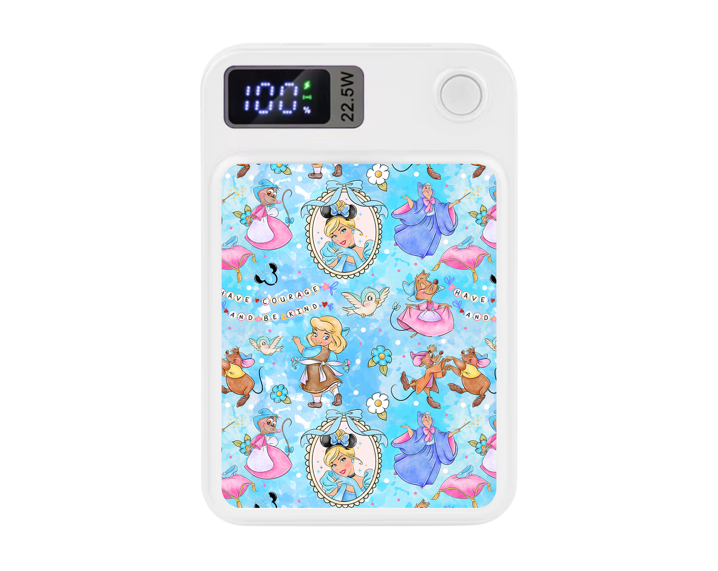 MagSafe Power bank chargers- Blue Princess