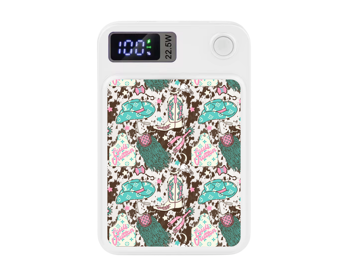 MagSafe Power bank chargers- Pastel Boujee western