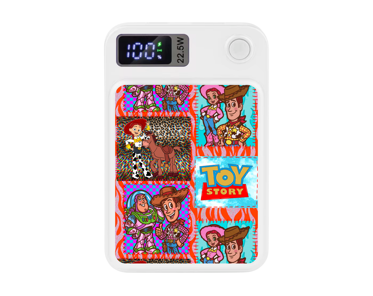 MagSafe Power bank chargers- Patch work retro Toys