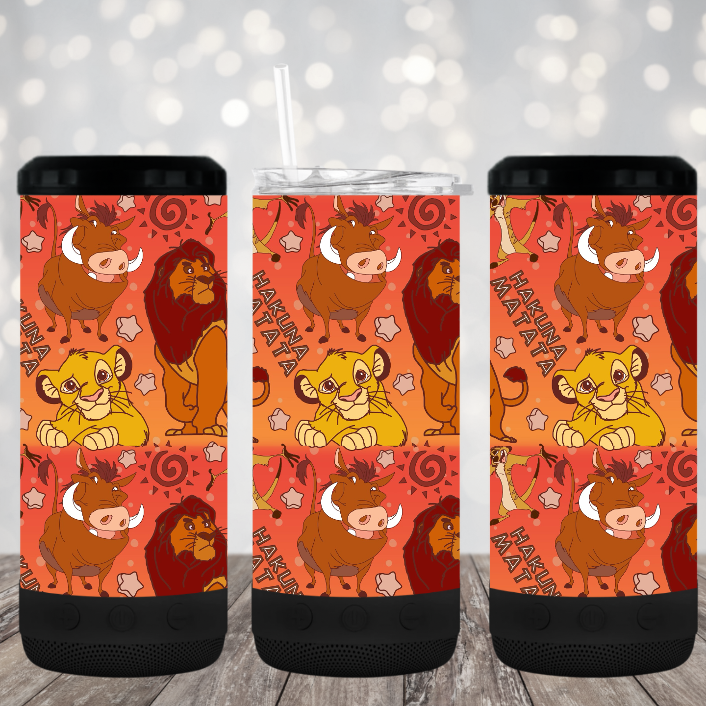 4 in 1 Tumbler with Bluetooth speaker- #8
