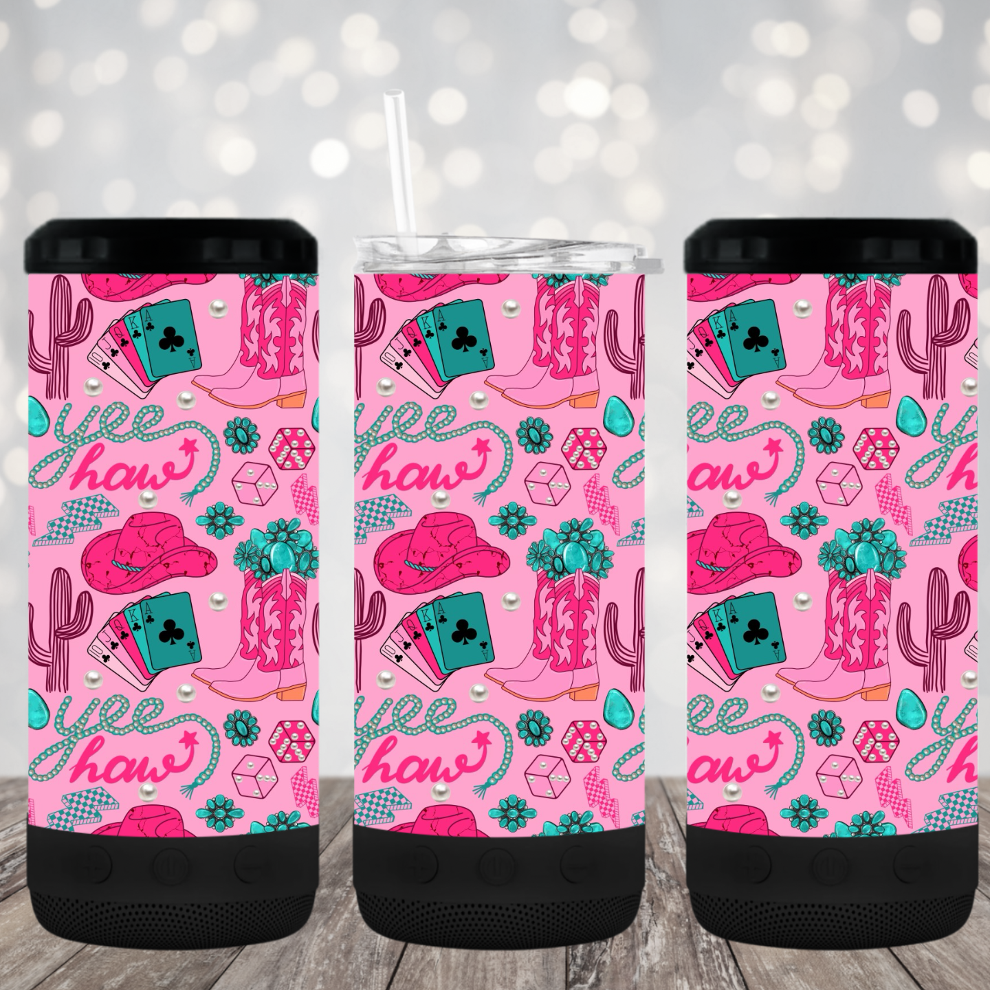 4 in 1 Tumbler with Bluetooth speaker- #10