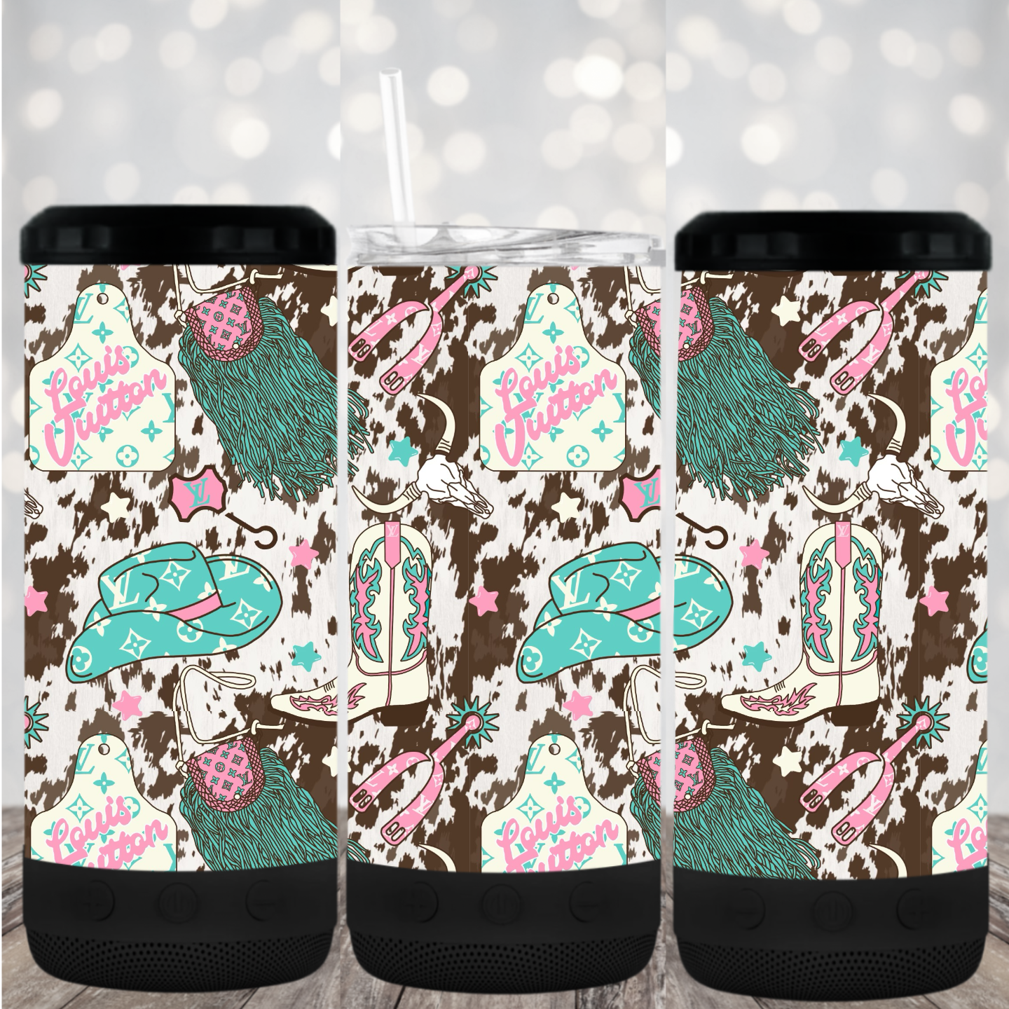 4 in 1 Tumbler with Bluetooth speaker- #12