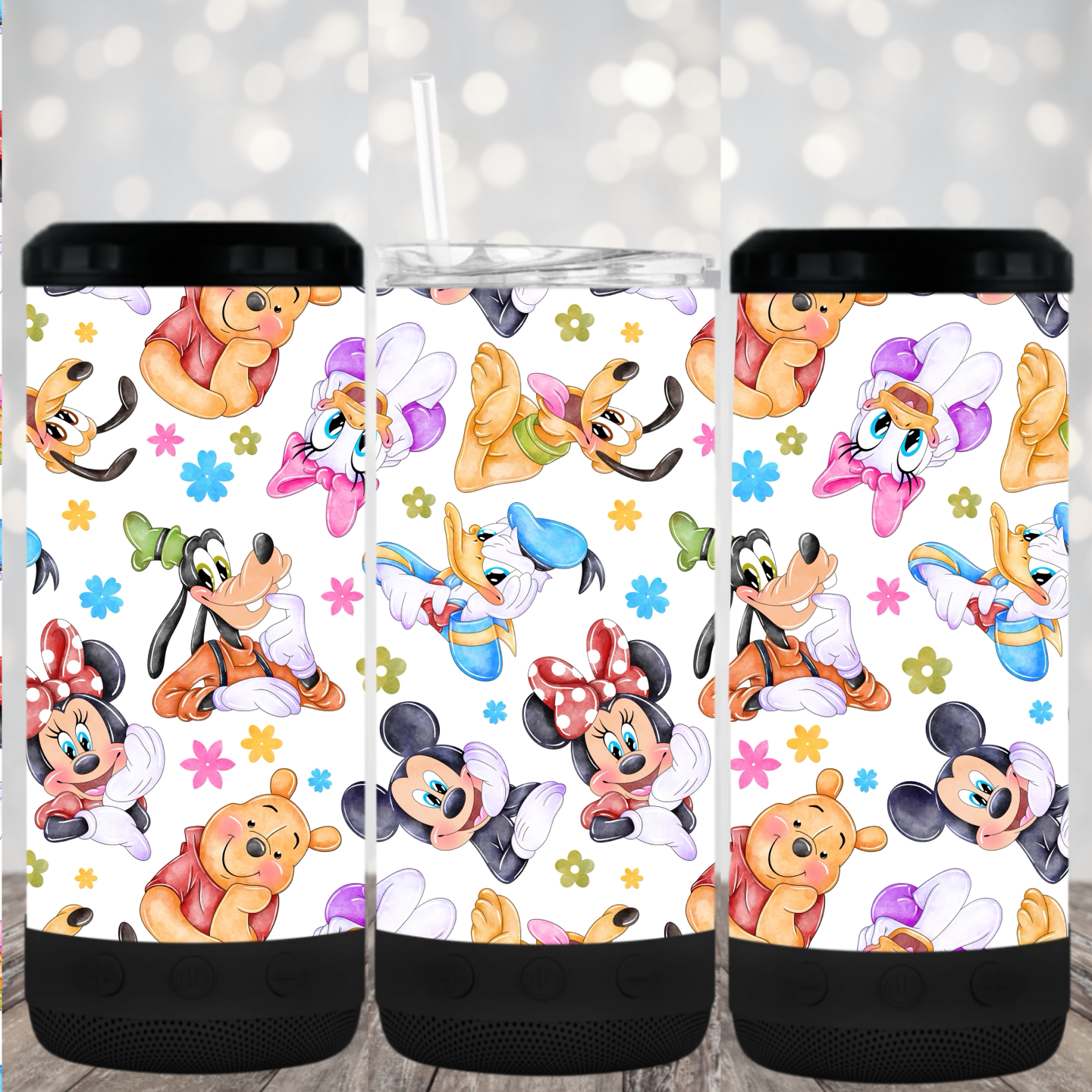 4 in 1 Tumbler with Bluetooth speaker- #13
