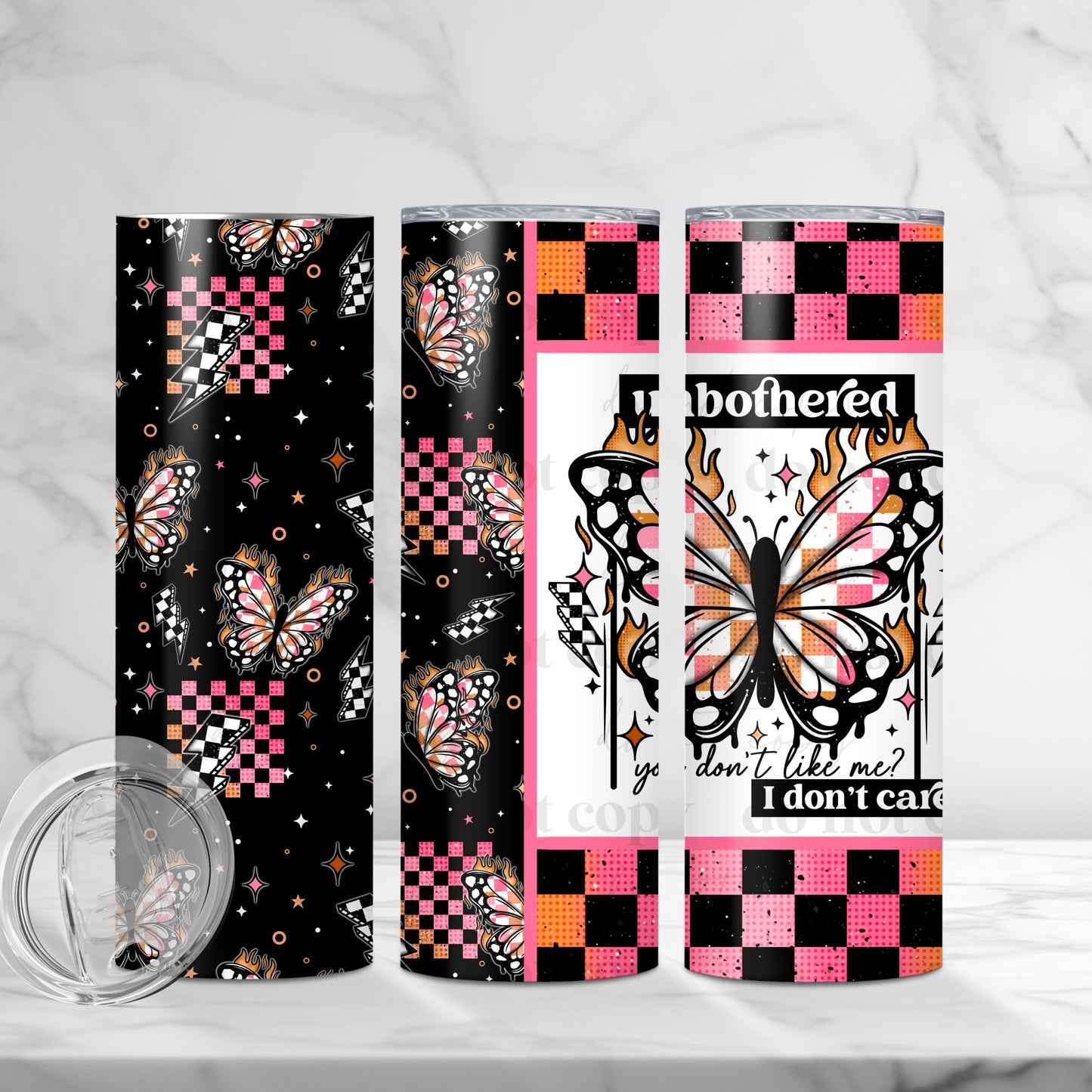 20oz Tumbler- Unbothered