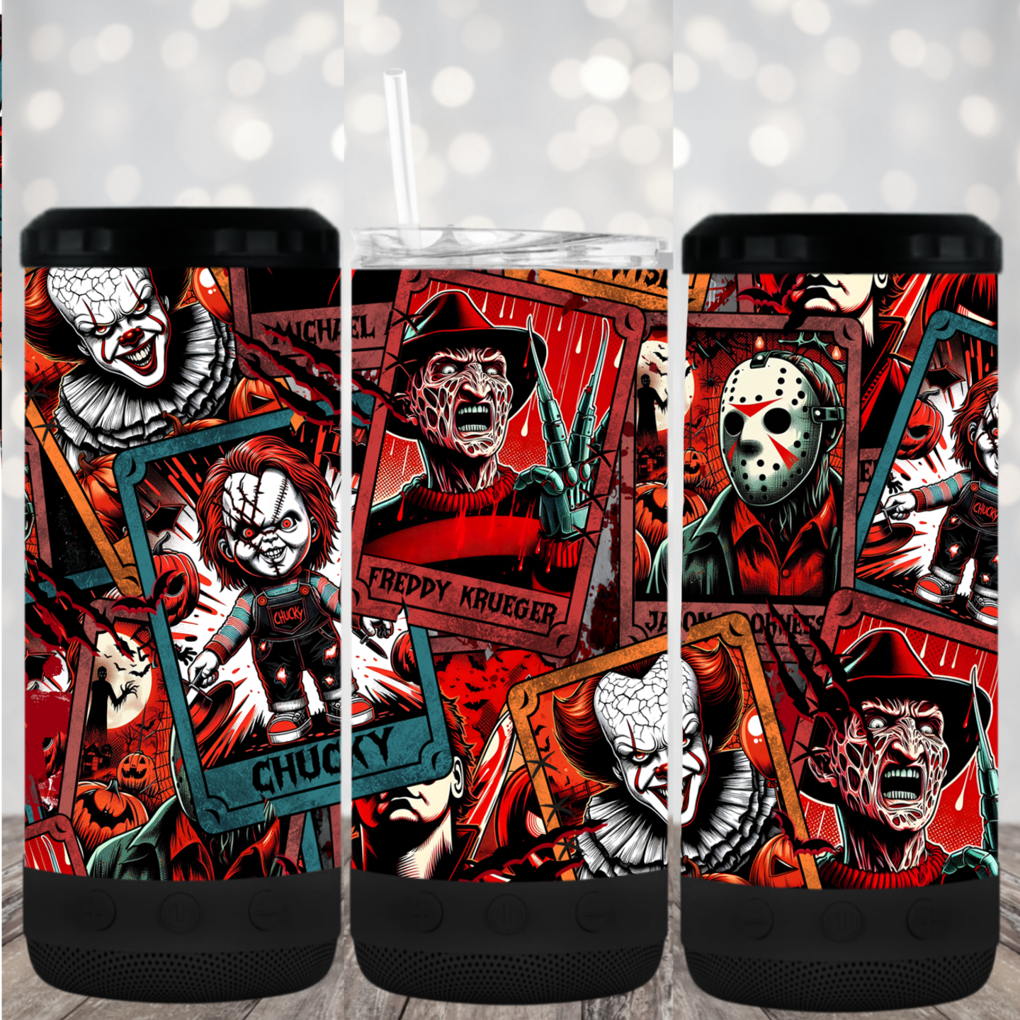 4 in 1 Tumbler with Bluetooth speaker- #27