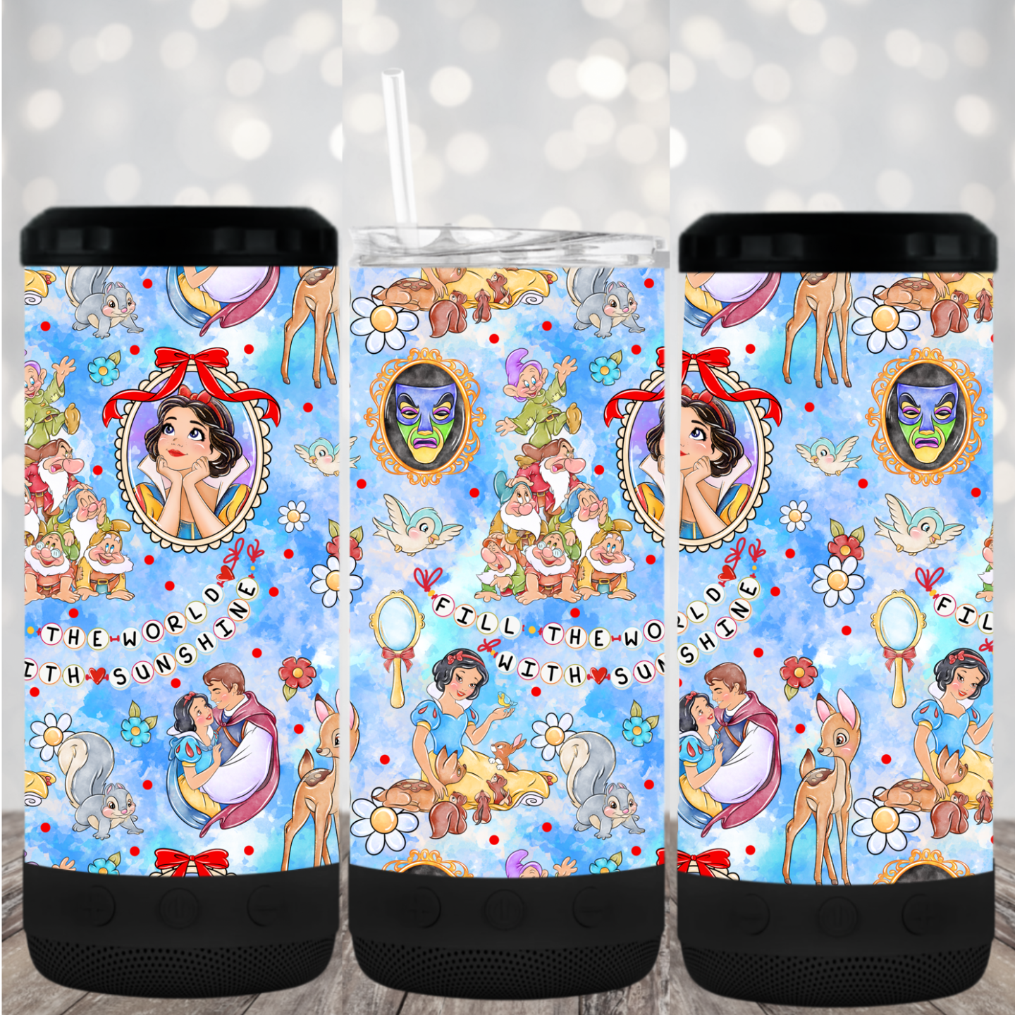 4 in 1 Tumbler with Bluetooth speaker- #58