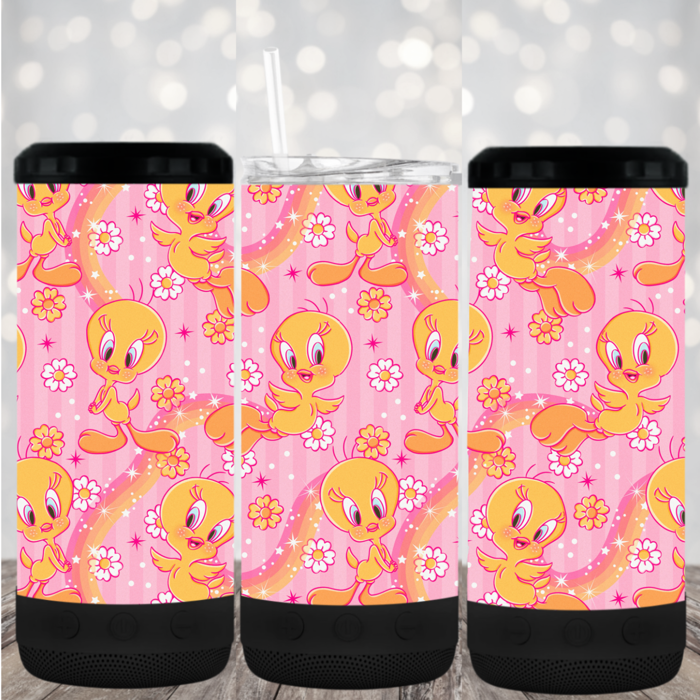 4 in 1 Tumbler with Bluetooth speaker- #62