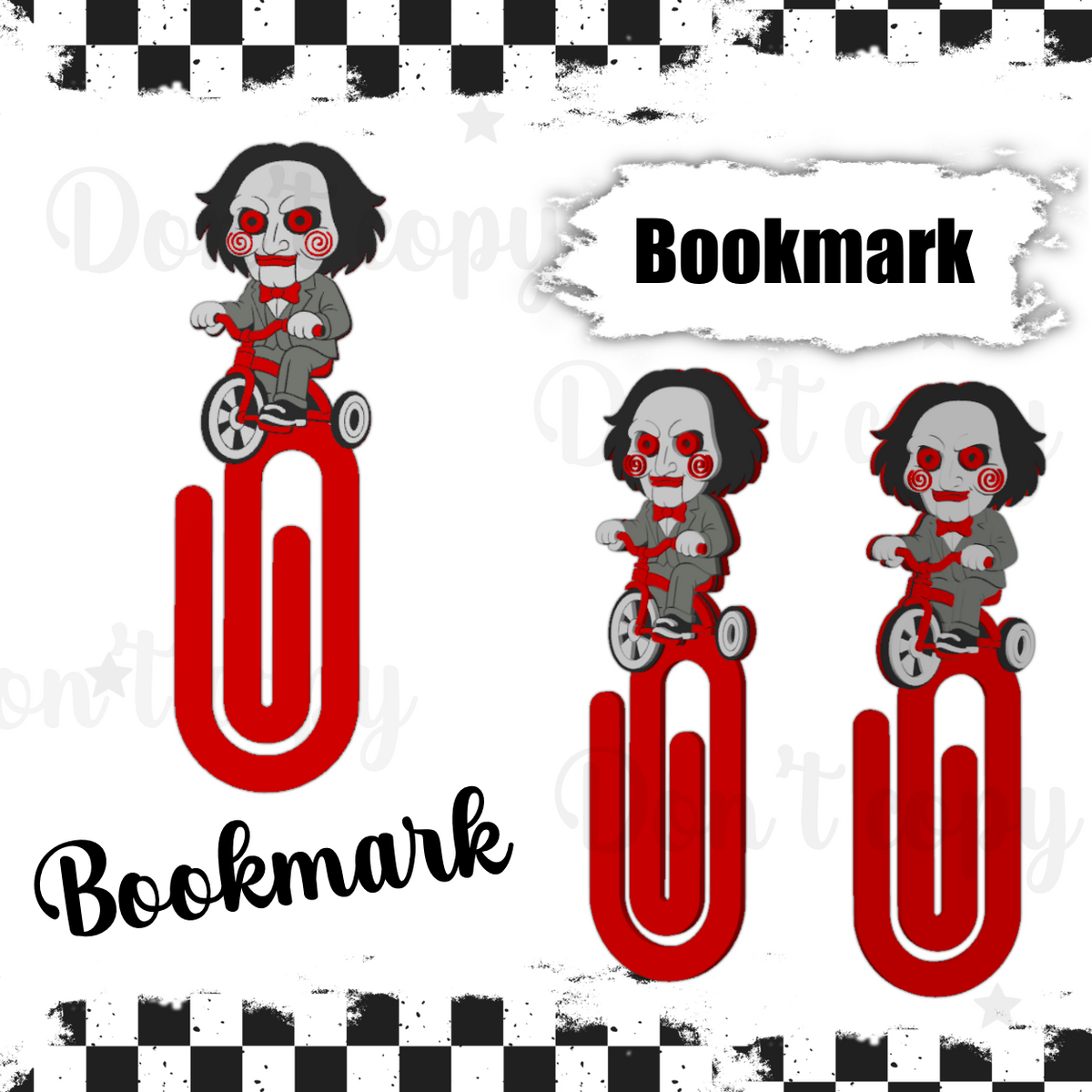 3D Printed Bookmarks - Jigsaw