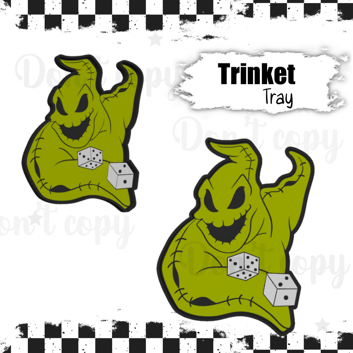 3D Printed Trinket trays - Boogie man