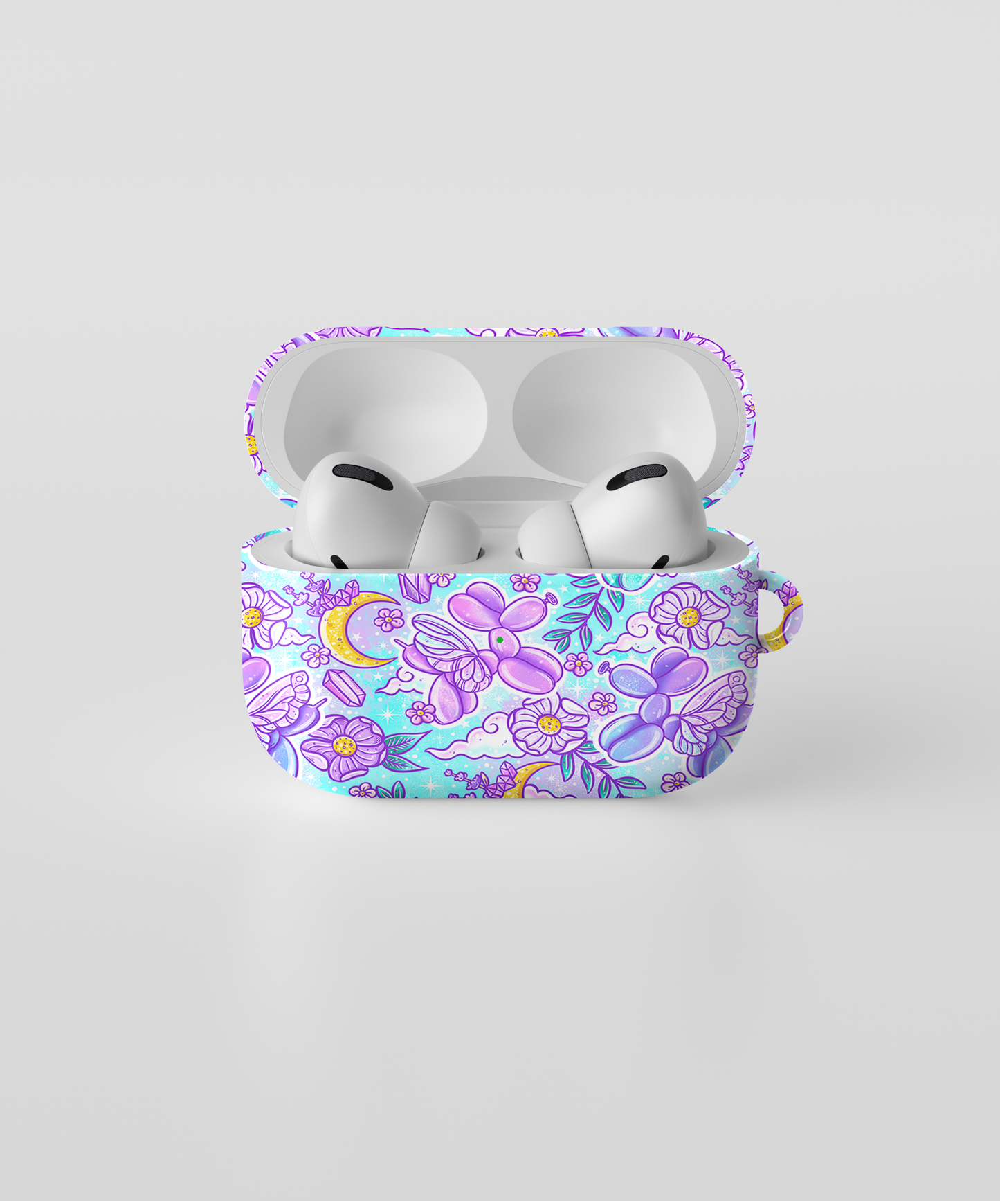 AirPods case - Celestial Balloon dogs
