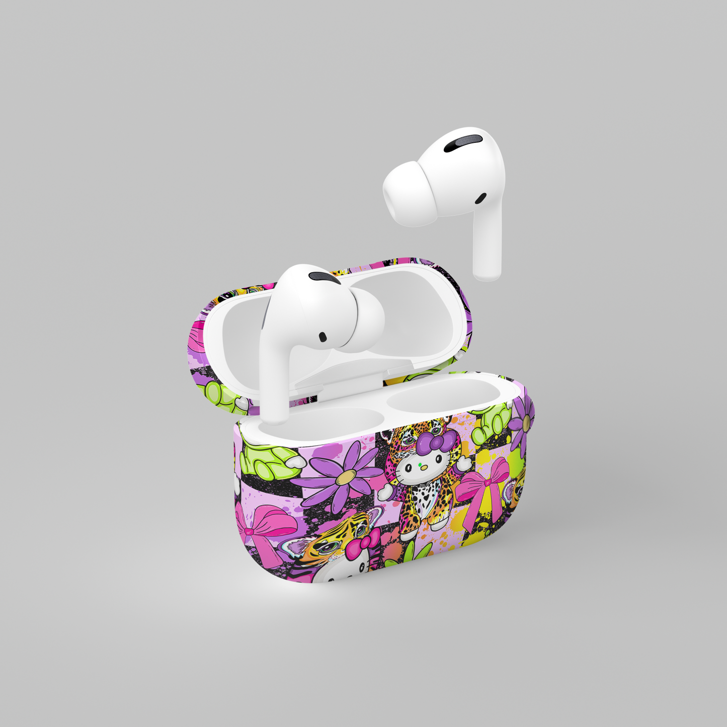 AirPods case - Colorful kitty
