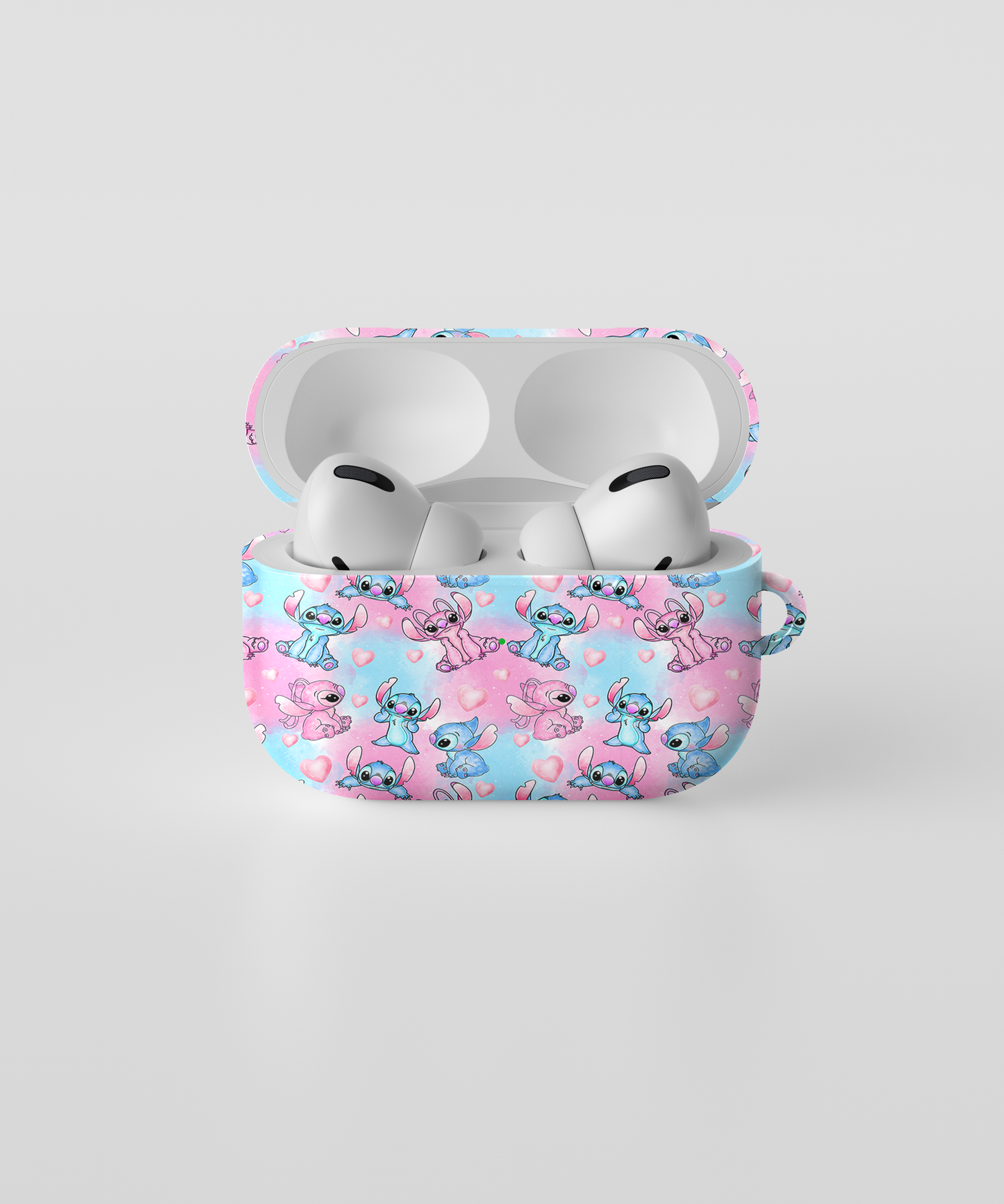 AirPods case - Blue and pink colorful aliens