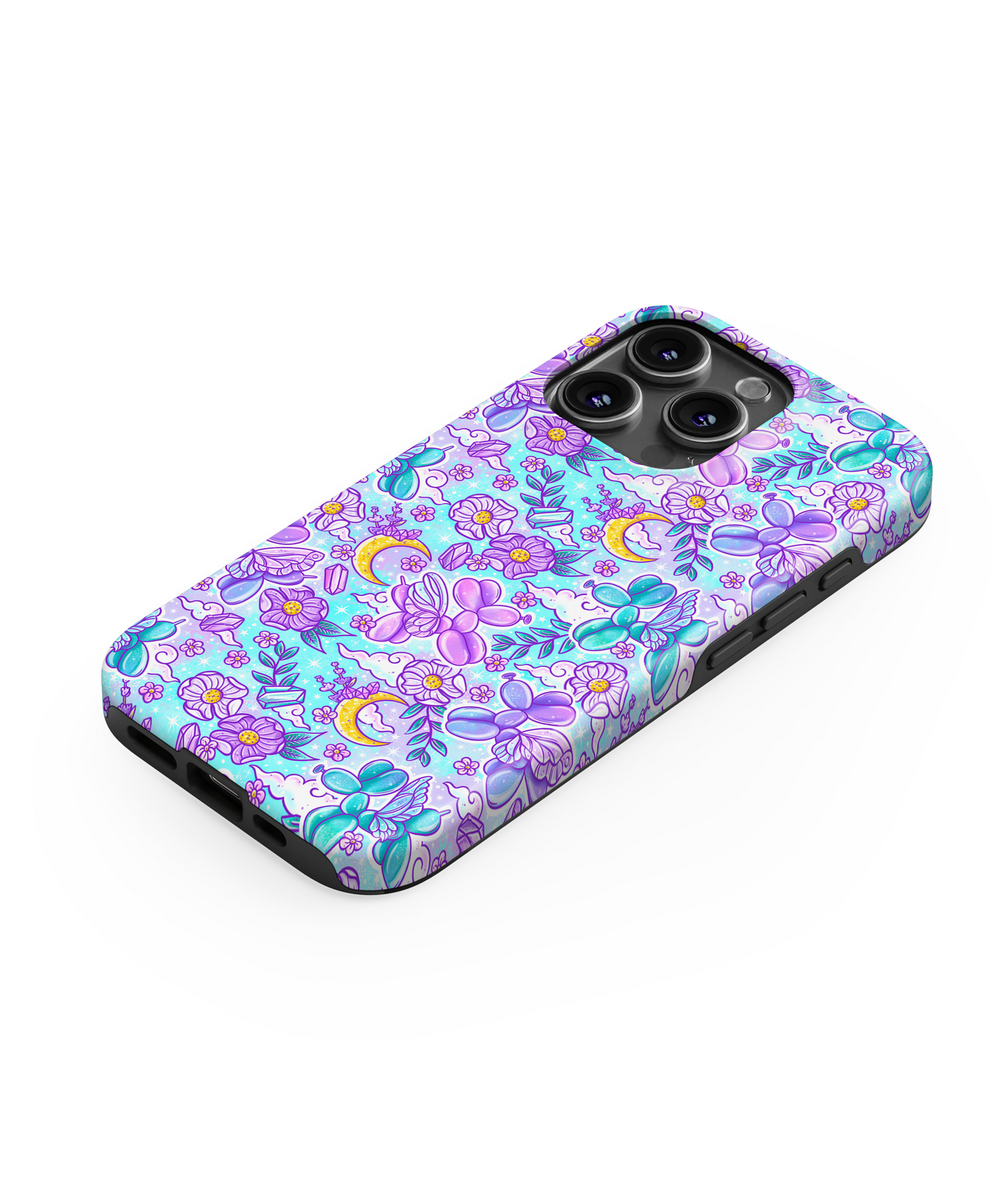 MagSafe Tough Phone case - Celestial Balloon dogs