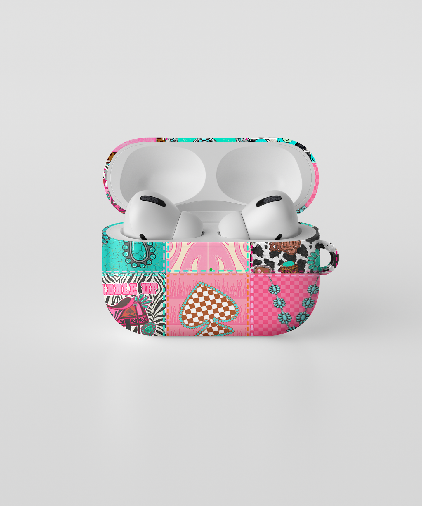 AirPods case - Patchwork western