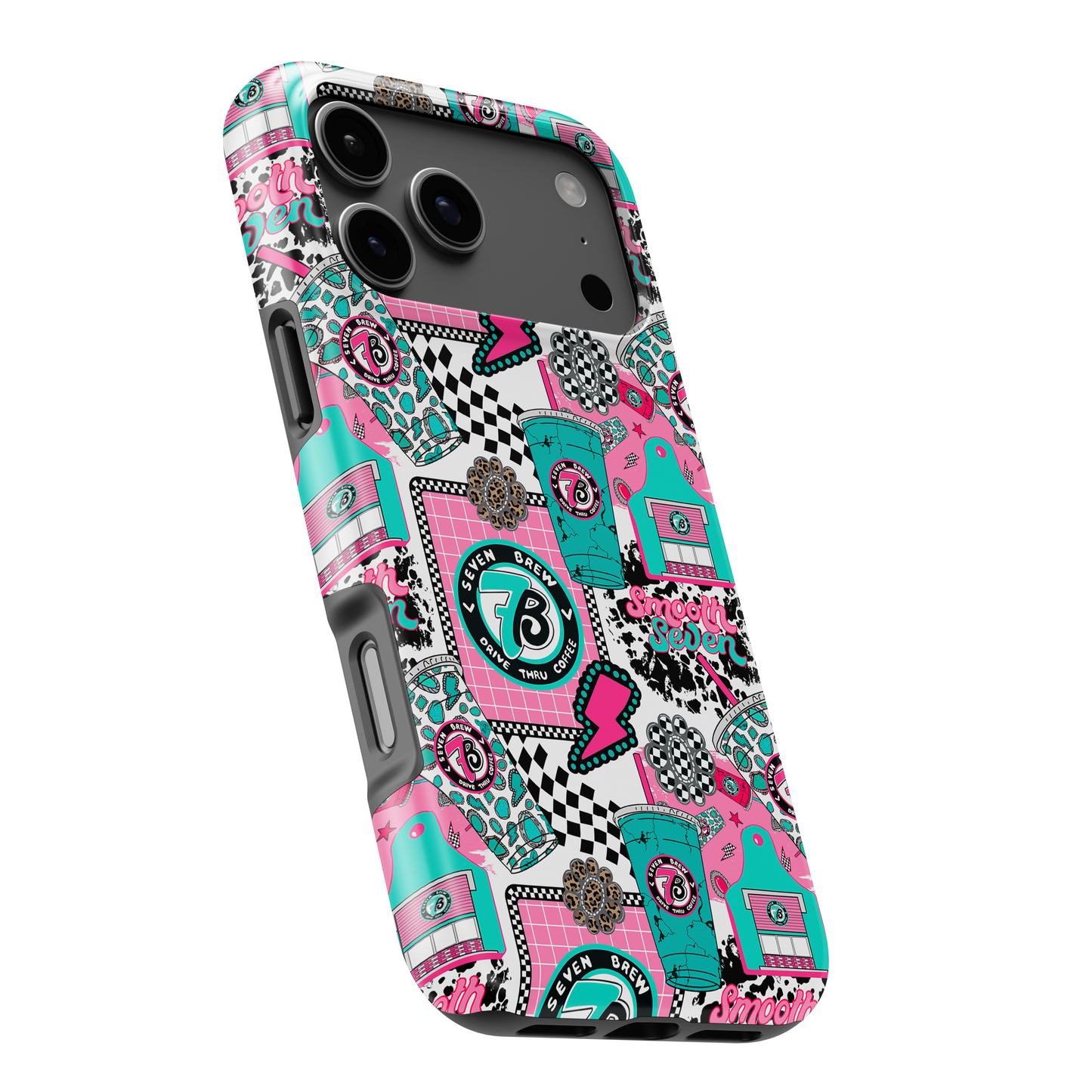 MagSafe Tough Phone case - Western coffee