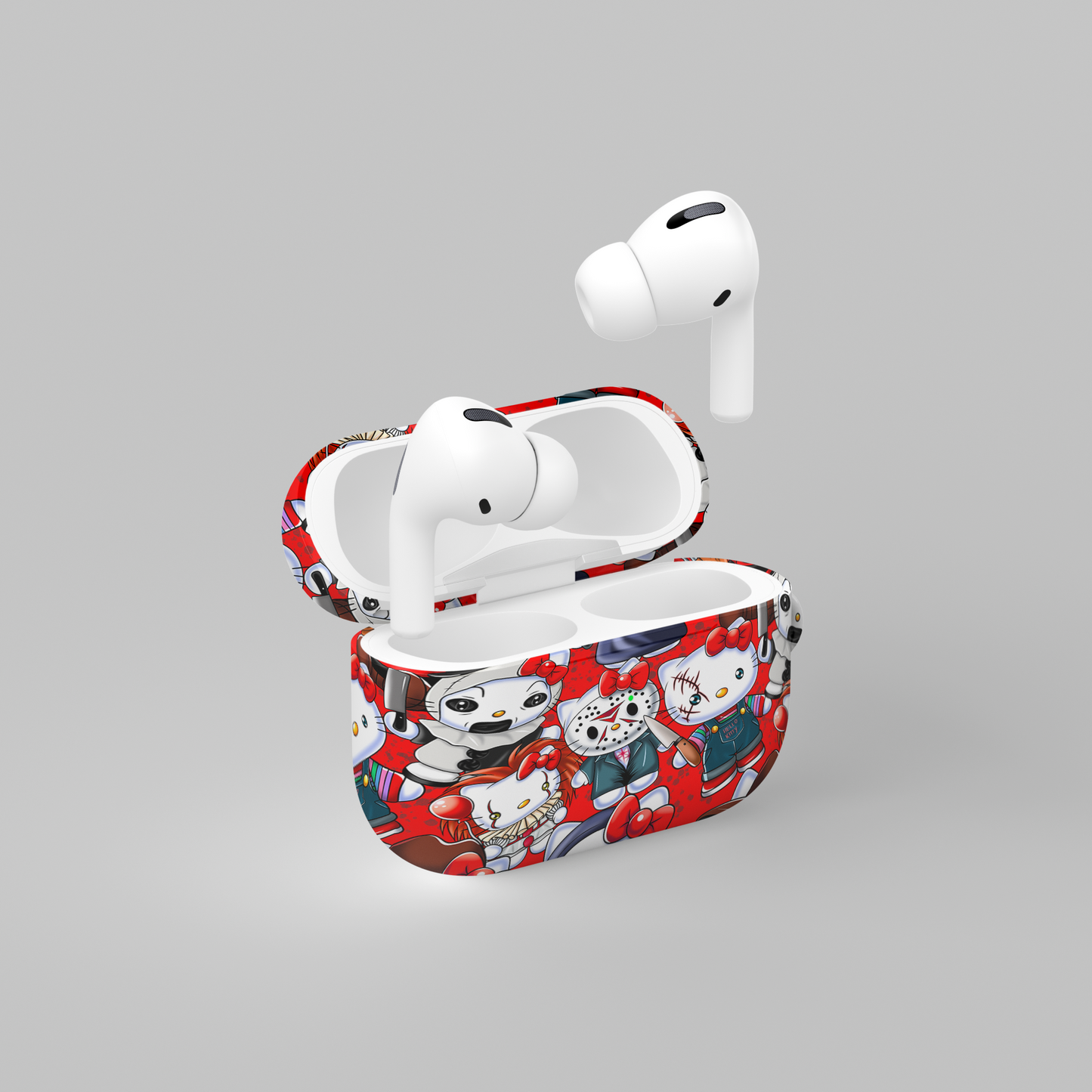AirPods case - Horror kitty