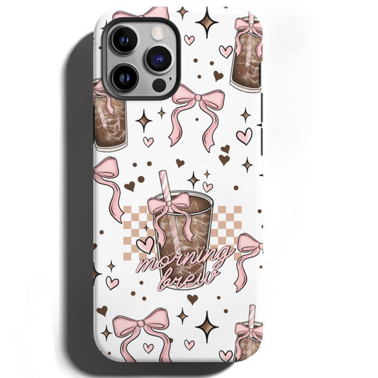 MagSafe Tough Phone case - Morning brew (Pink)