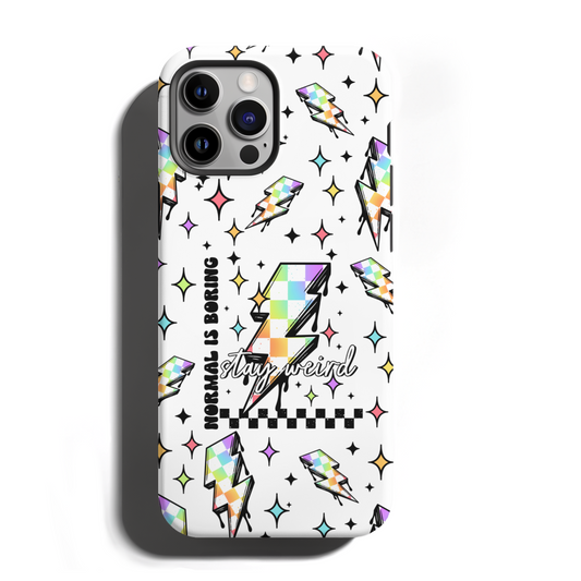 MagSafe Tough Phone case - Normal is boring stay weird