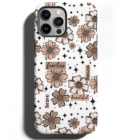 MagSafe Tough Phone case - Fearless, Brave, Beautiful
