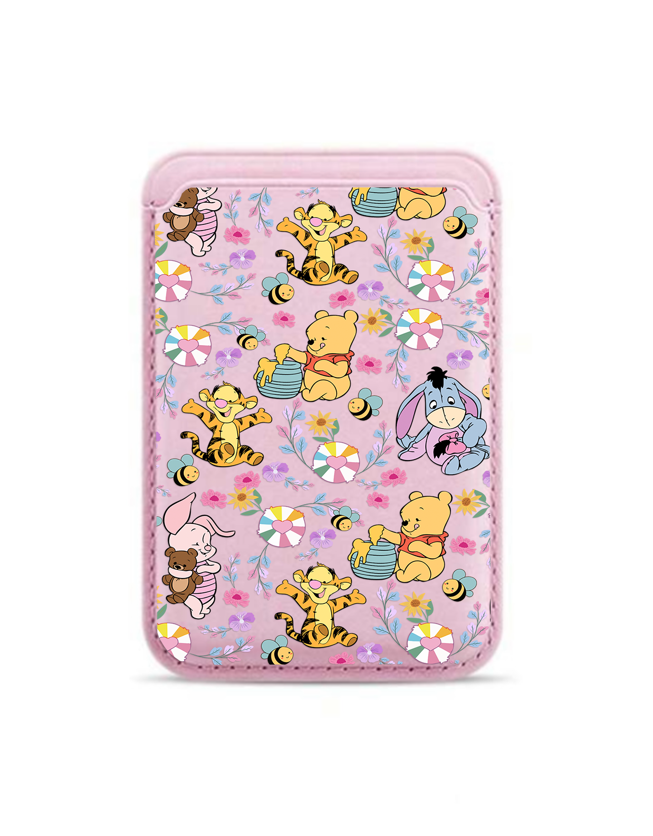 New MagSafe card holder - Pink * Colorful Bears 3