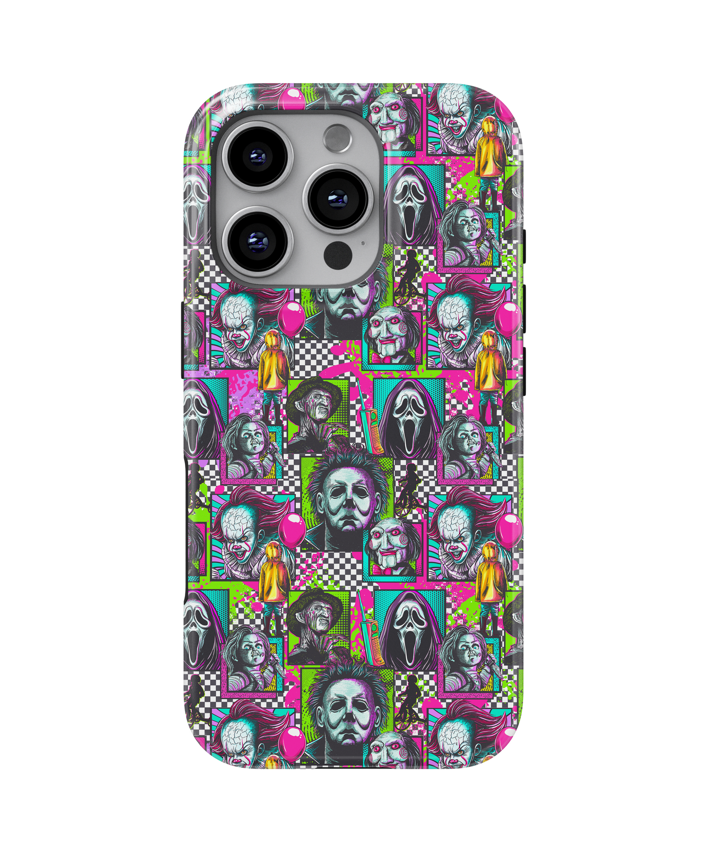 MagSafe Tough Phone case - Neon Halloween