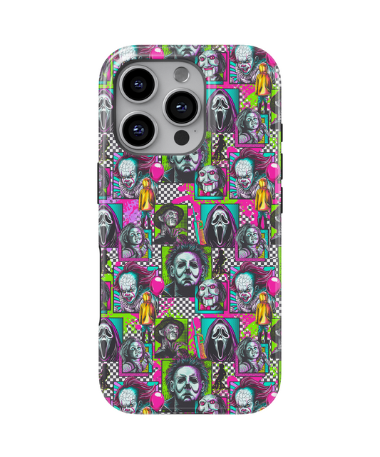 MagSafe Tough Phone case - Neon Halloween