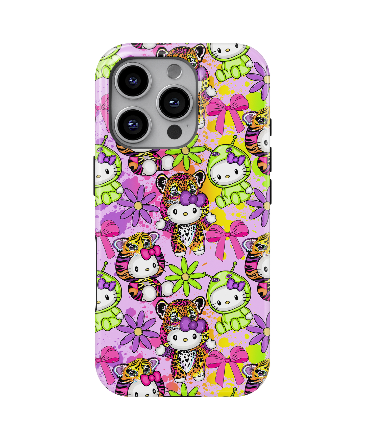 MagSafe Tough Phone case - Colorful kitty 2