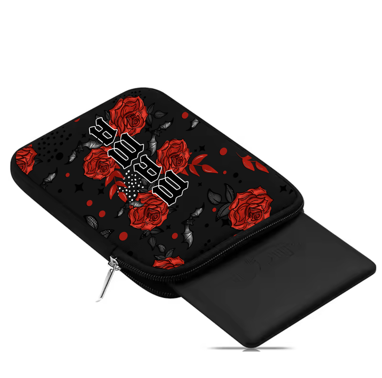 iPad/ Tech sleeve- MAMA red roses