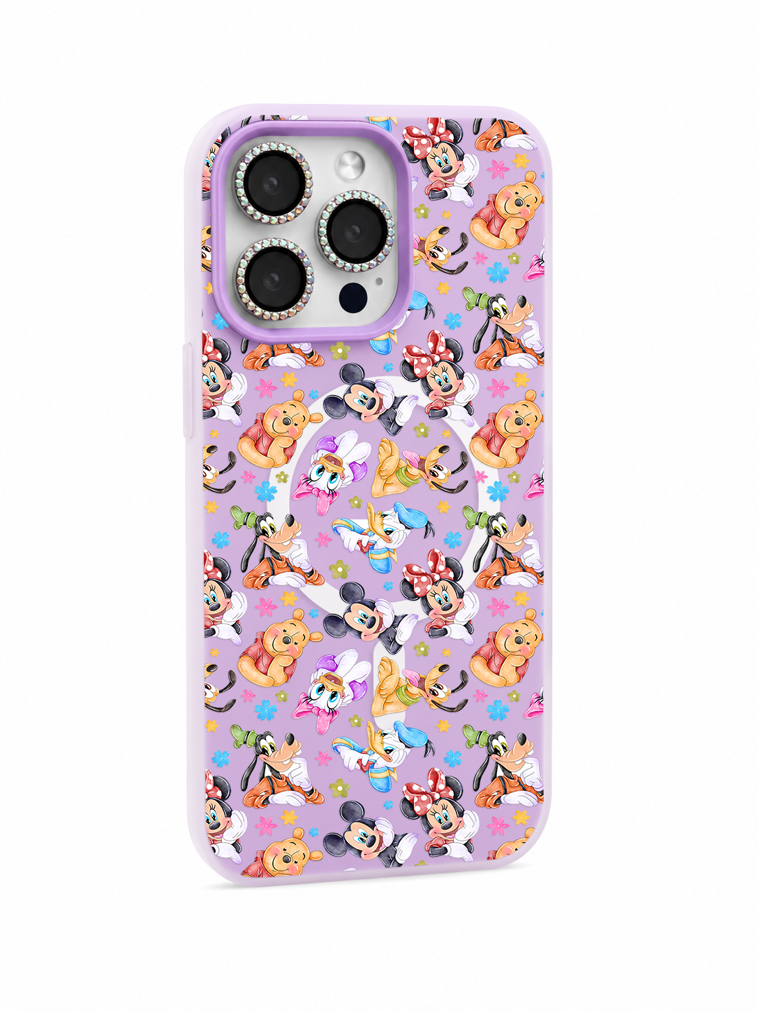 Colored UV printed phone case - Cute friends