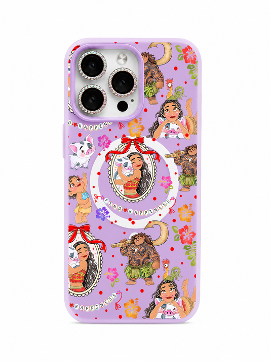 Colored UV printed phone case - Island Princess