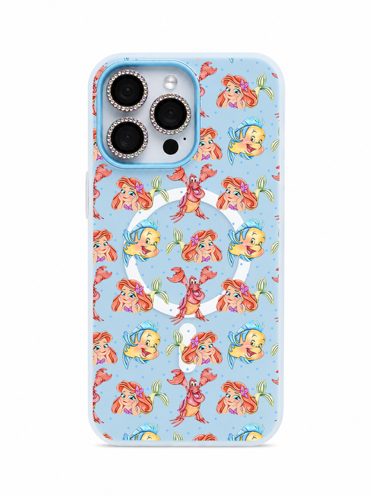 Colored UV printed phone case - Mermaid princess