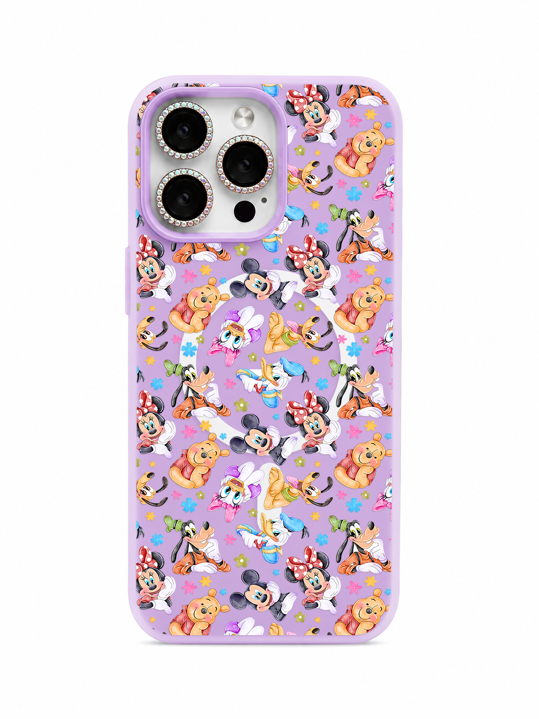 Colored UV printed phone case - Cute friends