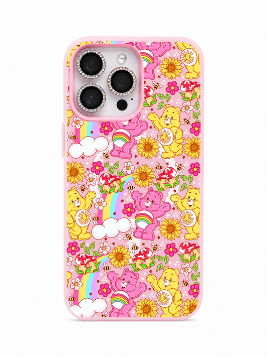 Colored UV printed phone case - Rainbow Bears