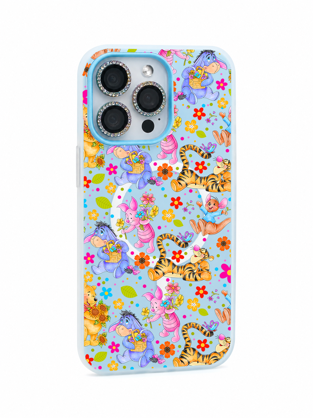 Colored UV printed phone case - Colorful Bears