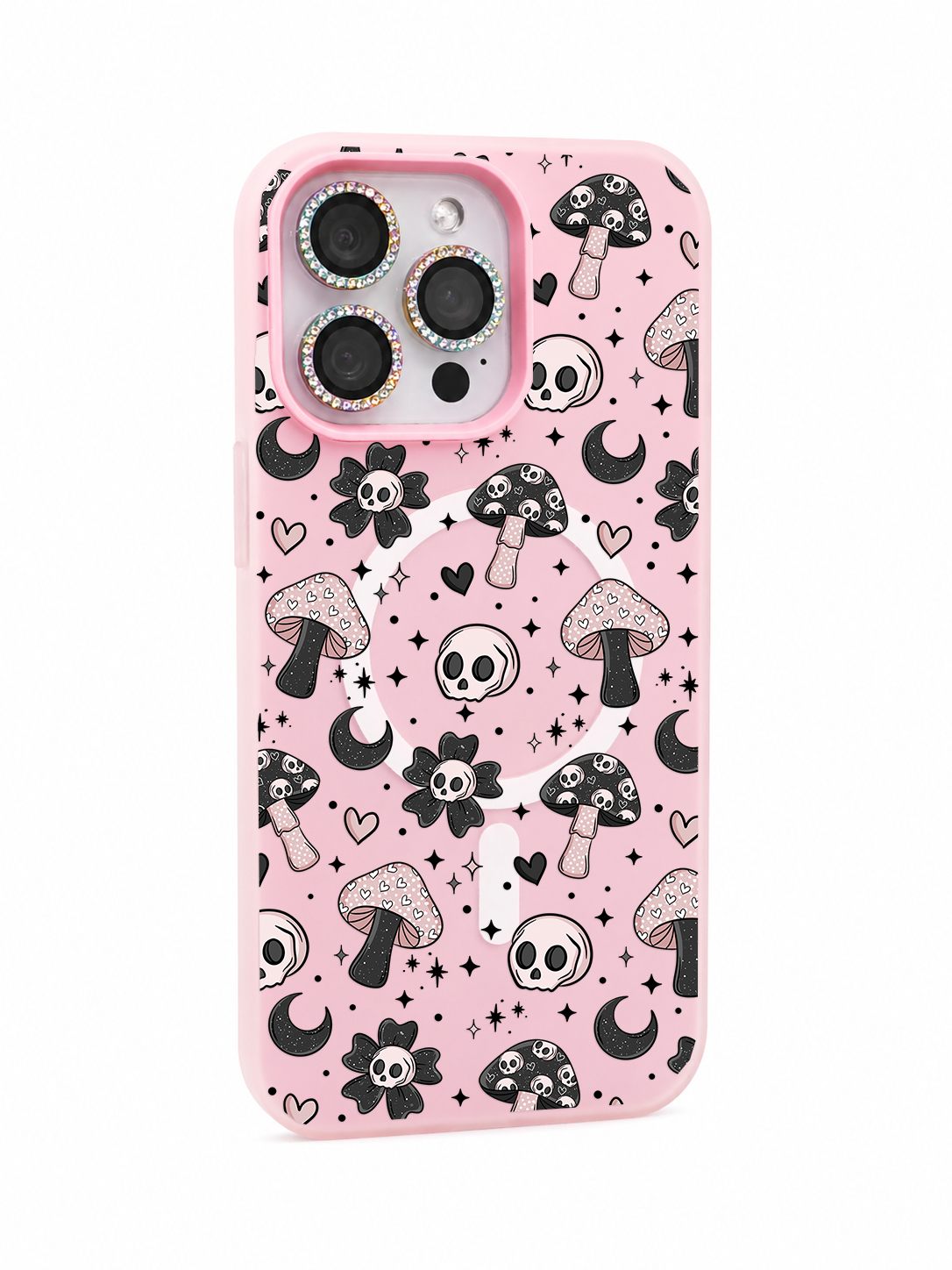 Colored UV printed phone case - Mushroom Magic