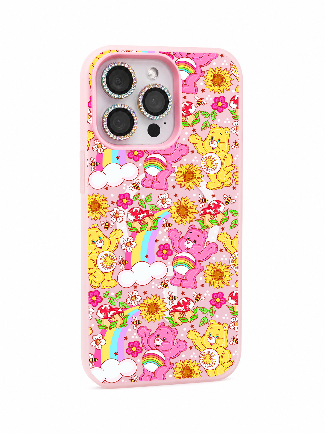 Colored UV printed phone case - Rainbow Bears