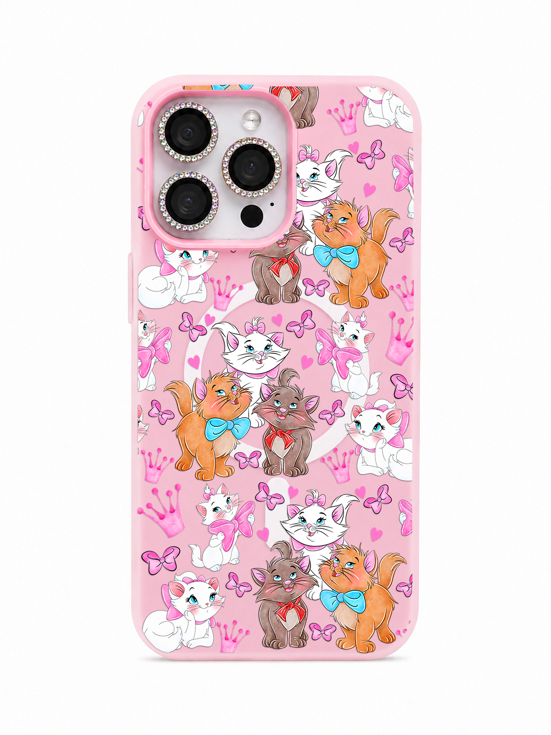Colored UV printed phone case - Cute cats