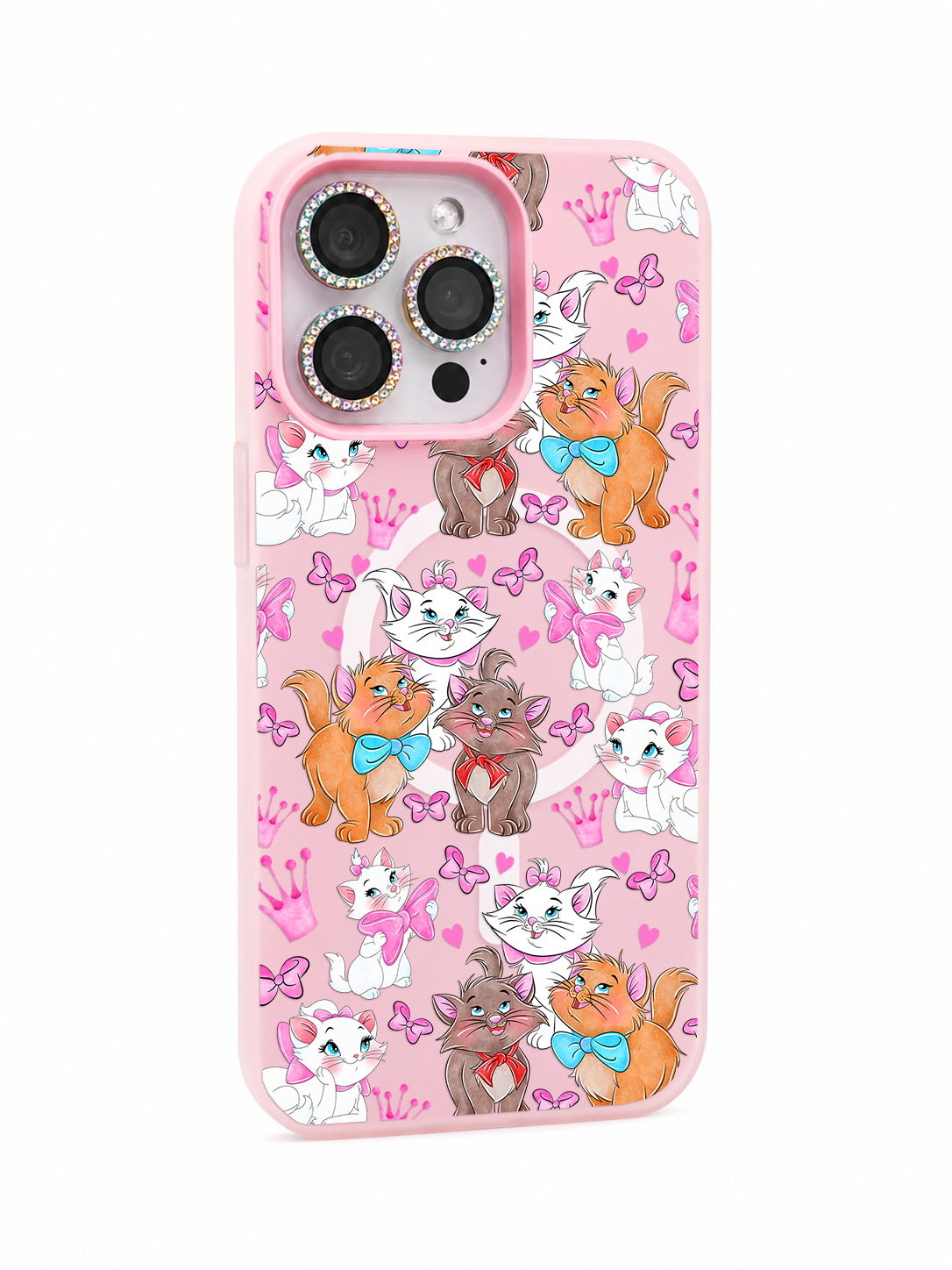 Colored UV printed phone case - Cute cats