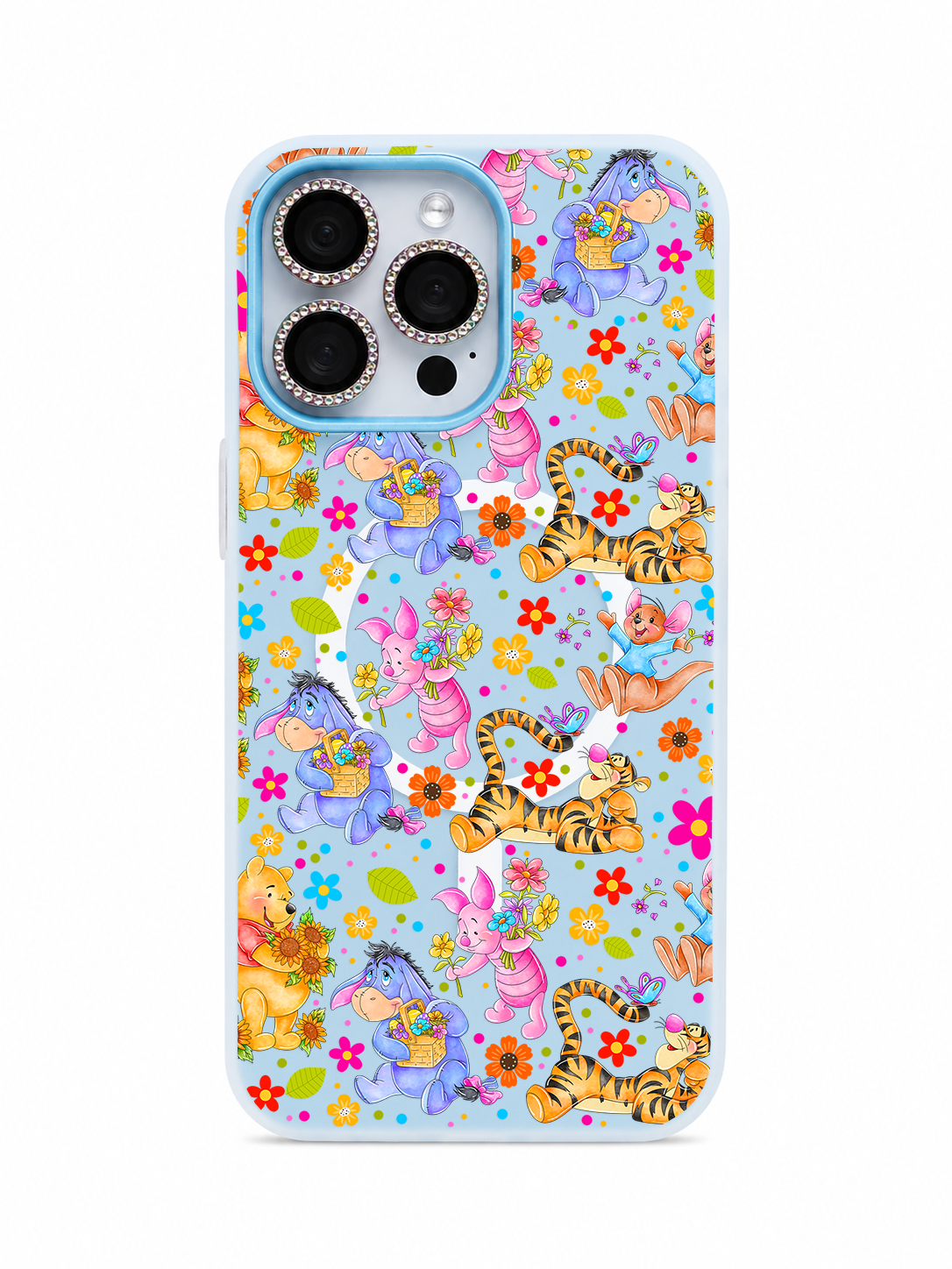 Colored UV printed phone case - Colorful Bears
