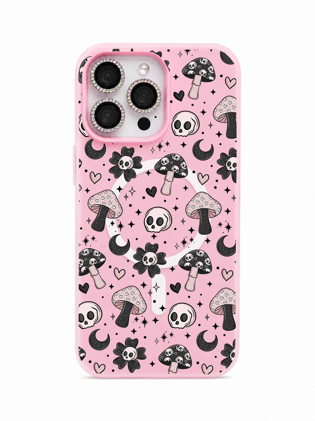 Colored UV printed phone case - Mushroom Magic