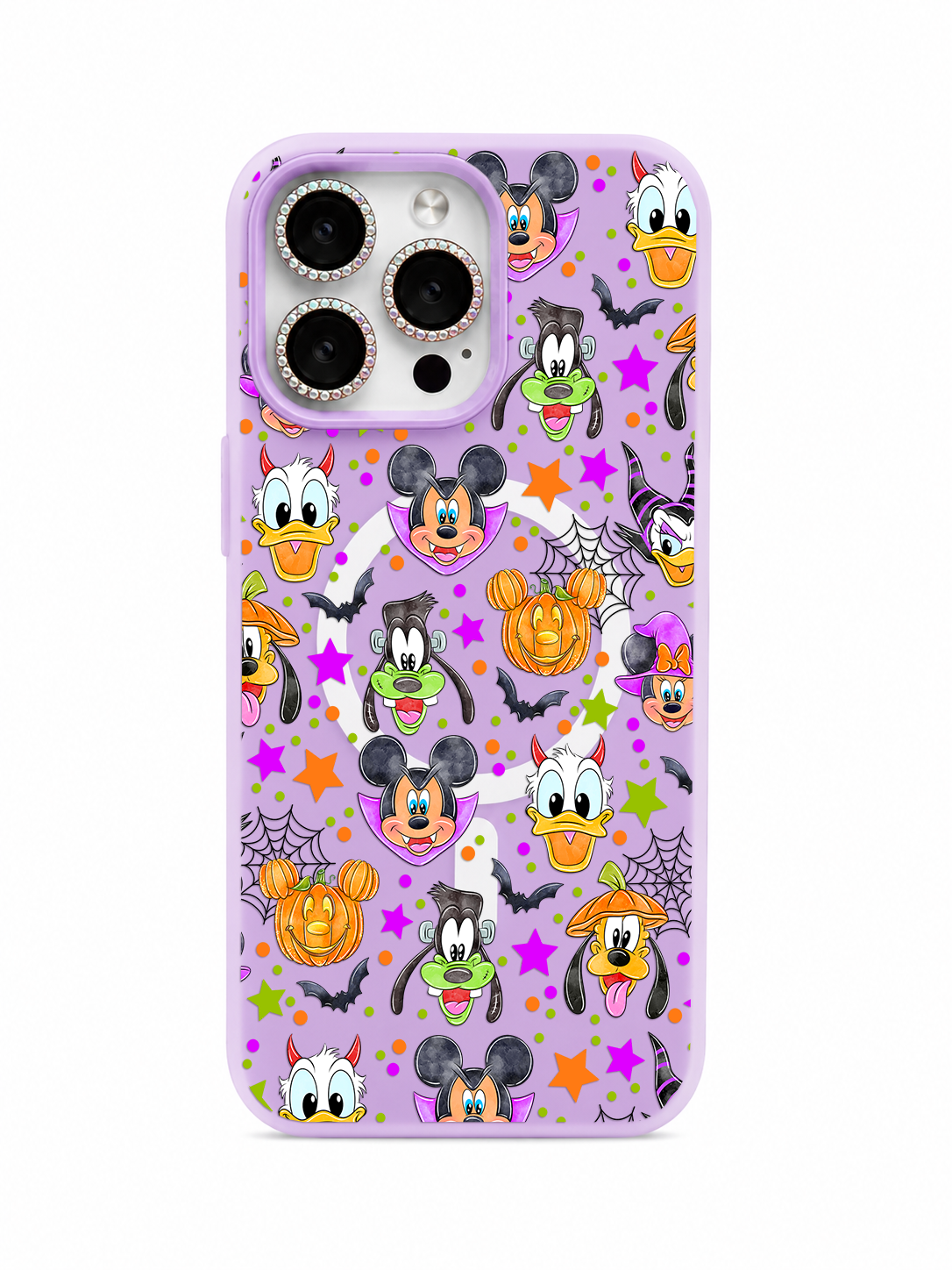 Colored UV printed phone case - Halloween mouse friends 3