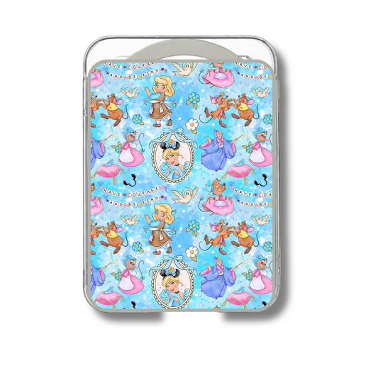 MagSafe card holder- Blue Princess