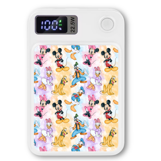 MagSafe Power bank chargers- Colorful print mice