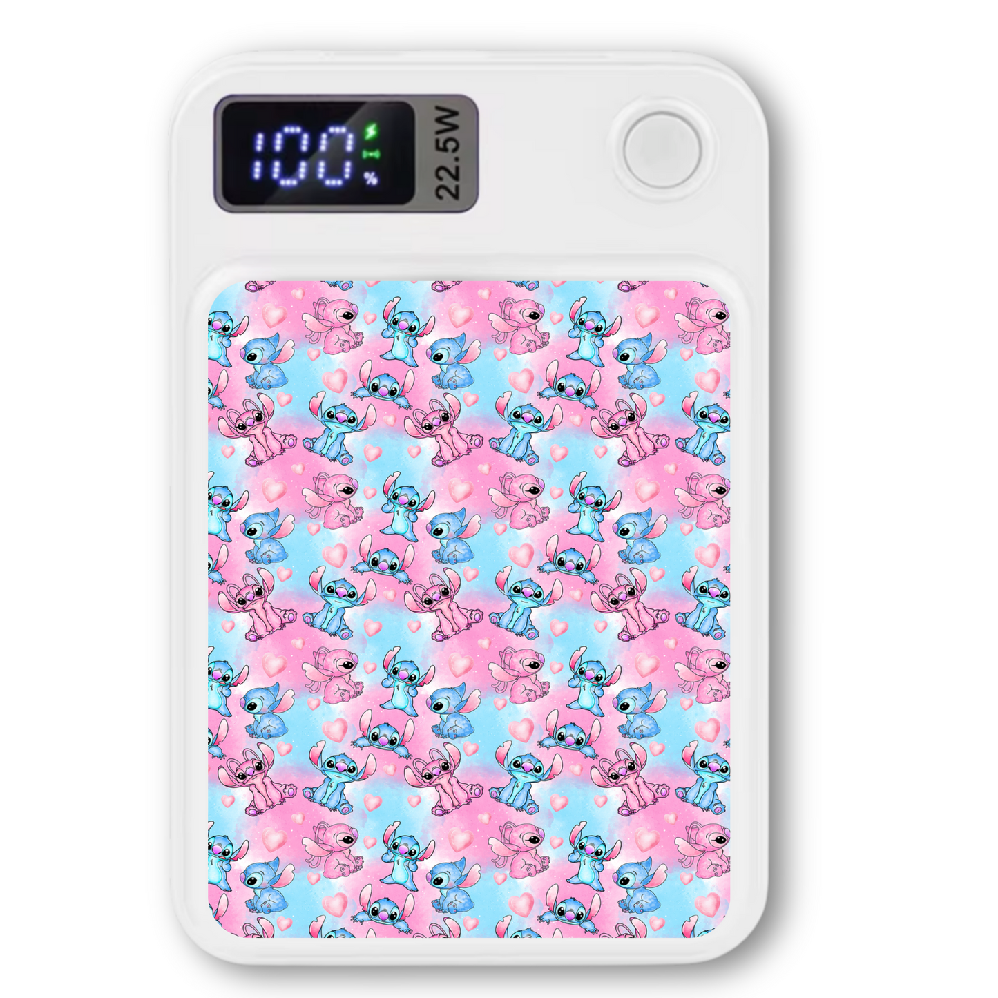 MagSafe Power bank chargers- Blue and pin colorful aliens