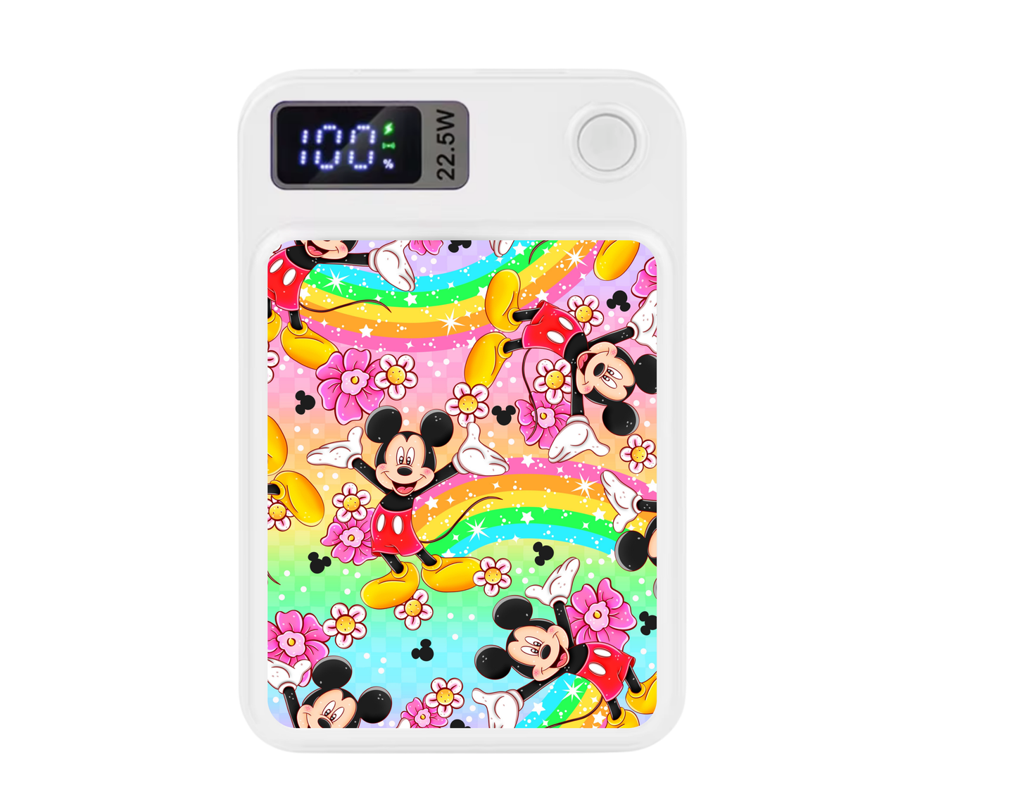 MagSafe Power bank chargers- Rainbow mouse